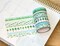 Green Trees Leaves & Grass Spring Succulents Eucalyptus & Botanicals Washi Tape Set (#W054)